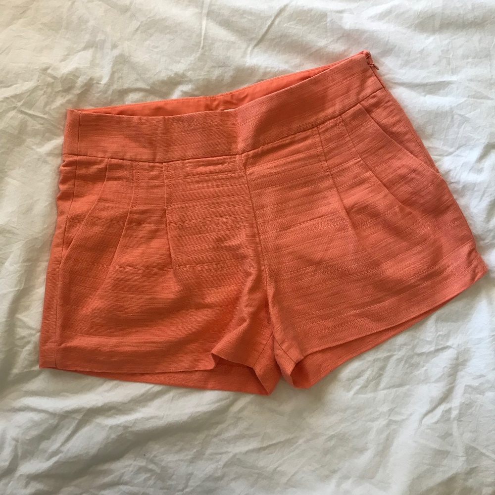 J. Crew Factory Pleated Shorts